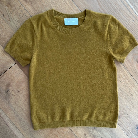Everlane Sweaters - Everlane 100% Cashmere Short Sleeve Sweater
